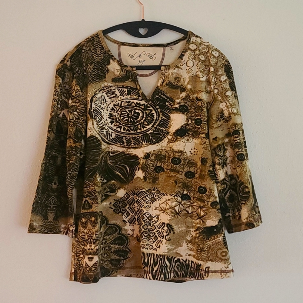 KDK Printed 3/4 Sleeve T